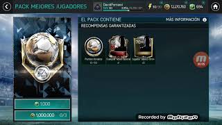 Abriendo sobres de jugador de oro FIFA MOBILE