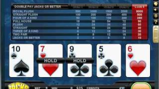 Video Poker - Free Online  Games - Games.com - Jacks or Better