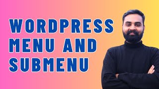 How to Create Menu and Submenu in WordPress [Hindi]