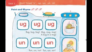 Phonics Kids 4B Unit 1 | Short Vowel "u" | ug un ut ub um | uck ump unch |