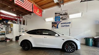 2023 Tesla Model Y Window Tint Part 2