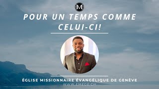 POUR UN TEMPS COMME CELUI-CI / Thomas Ondoua