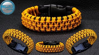 How to Make a Paracord Bracelet Master Alex Knot Tutorial DIY