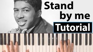 Como tocar "Stand by me"(Ben E. King) - Piano tutorial, partitura y Mp3