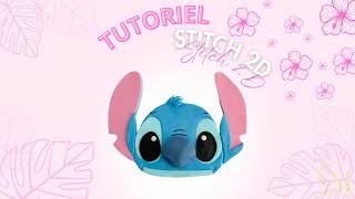 Tutoriel Stitch en pâte à sucre