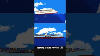 Testing Ships Physics #floatingsandbox