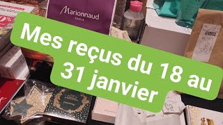 Mes reçus concours,tests echantillons, Concours !