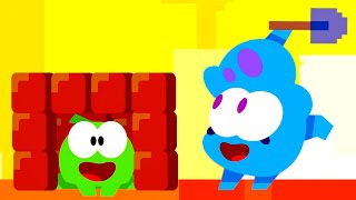 Historias de Om Nom 💚 Om nom en el juego de Minecraft 🔥 Super Toons TV Dibujos Animados en Español