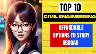 Unlocking Global Opportunities 10 Affordable Study Abroad Destinations for Civil Engineering