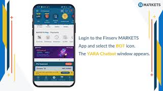 Finserv MARKETS | Raising a Service Request on YARA – the Chatbot!