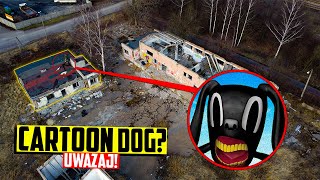 DRON UCHWYCIŁ CARTOON DOG W OPUSZCZONYM BUDYNKU! (CHCIAŁ MNIE DOPAŚĆ!!)