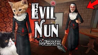 ТЕБЕ НЕ СБЕЖАТЬ! СТРАШНЫЙ ЛАБИРИНТ МОНАХИНИ! Evil Nun The Maze