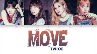 TWICE - 'MOVE(TAEMIN)' Cover (Studio Ver.) [Color Coded Han/Rom/Eng Lyrics]