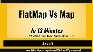 Map() vs FlatMap() in Java 8