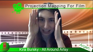 Projection Mapping For Film With Kira Bursky - By ArgonTV