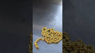 HOW ITS MADE: HANDMADE 24K PURE GOLD CHAIN