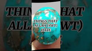 Things that Allah Hate💔 #shorts #islam #ytshorts #allah