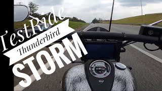 TESTRIDE Triumph Thunderbird Storm 1700 do Paulo Willers - #forcacustom