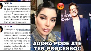 VAI DAR PROCESSO!? GKAY RESPONDE FÁBIO PORCHAT E FALA QUE CHOROU ESCONDIDO DA MÃE APÓS DECLARAÇÕES!!