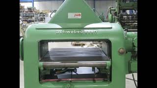 Dickenhobelmaschine Schwabedissen 800 mm Arbeitsbreite