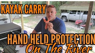 KAYAK CARRY, Unboxing my new piece of camp gear, the Axiom Ocularis sling shot. "The Critter Getter"