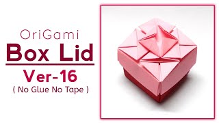 Origami Box Lid Ver-16 ( Master Jugal ) || 100 Box Lid Series-16 || ORIGAMI J15