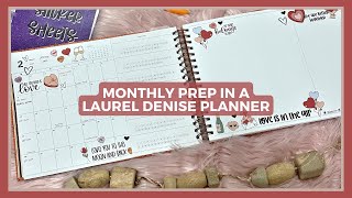 Monthly Plan with Me in a Laurel Denise Planner