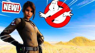 New GHOSTBUSTERS Skin Gameplay In Fortnite Battle Royale..