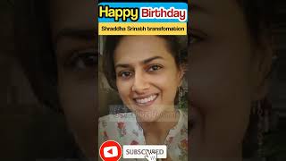 Shraddha Rama Srinath transfomation 1990-2023 #shorts #viralshort #viralvideo