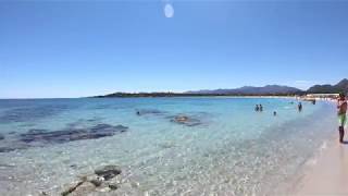 Spiaggia di Lu Impostu San Teodoro Sardinia Italy 4k GoPro