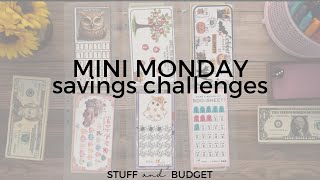 Mini Monday Savings Challenges | A Year Of Minis- New In My Shop! 🥰