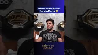 Henry Cejudo Calls Out Brandon Moreno