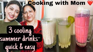 #daughterandmom #coolingdrinks #quickdrinks
3 COOLING DRINKS FOR SUMMER