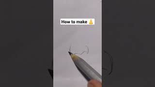 how to make nose | #drawing #drawing #youtubeshorts #art #howtodraw