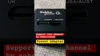 Universal TRAVEL ADAPTER. #review #tech #usbadapter #traveladapter #traveling #universal #gadget