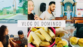 VLOG DE DOMINGO | missa, receitas e noite do lanche com hambúrguer artesanal