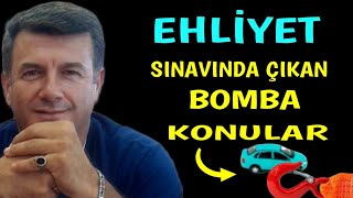 EHLİYET SINAVINDA ÇIKAN BOMBA KONU-ÇEKME MESAFESİ NET KURALI-RAMAZAN KIVANÇ