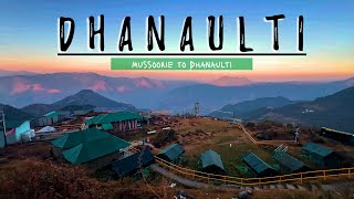 Dhanaulti - Calm & Unexplored Place near Mussoorie | Jharipani Cafe | Uttrakhand Road Trip