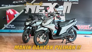 Suzuki Nex 2 elegant 2021 matte fibroin grey - spesifikasi & fitur