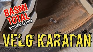 [RUST REMOVER] | Membersihkan.Velg.mobil Berkarat | CAR.DETAILING RUST.REMOVAL