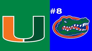 Miami FL vs #8 Florida | August 24th, 2019 | Full Game Highlights