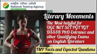 Mastering Literary Movements  :NTA UGC NET Previous Year Questions and Answers