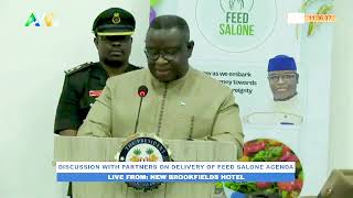 FEED SALONE Initiative outline By President Bio