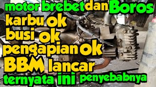 penyebab Suzuki Shogun brebet parah, bikin pusing, ternyata sepele