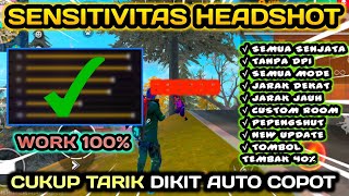 100% HEADSHOT❗SENSITIVITAS HEADSHOT TERBARU UPDATE 2023 || WORK ALL DEVICE ⚙️ AUTO HEADSHOT😳