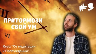 Замедление. Видеокурс: "От медитации к Пробуждению"