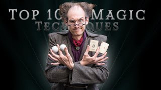 My Top 10 Manipulation Techniques - Most difficult Magic Tricks