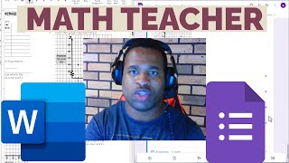 Microsoft Word with Google Form to Create Linear Graph to Equation