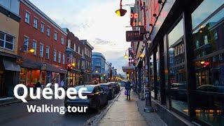 Église Saint-Roch | Rue Saint-Joseph | Walking in Quebec city | Tour 2023 [UHD]