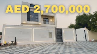 Luxurious 5 BHK villa for sale in AL Rawda, Ajman